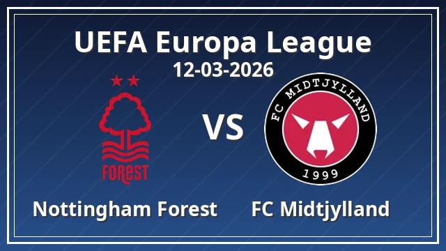 Thumbnail for Nottingham Forest vs Midtjylland