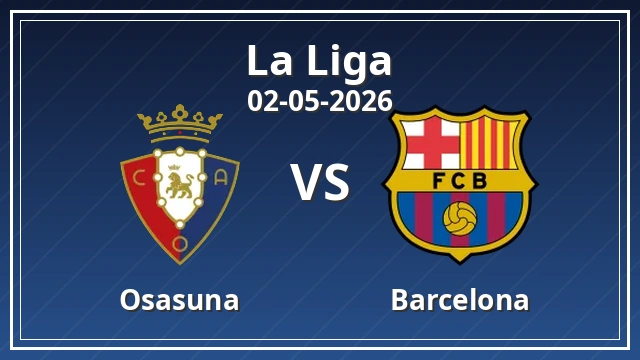 Thumbnail for Osasuna vs Barcelona