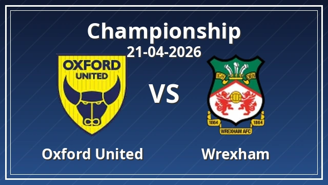 Thumbnail for Oxford United vs Wrexham