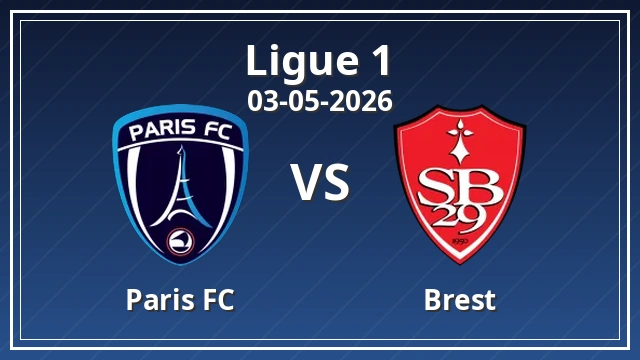Thumbnail for Paris FC vs Brest