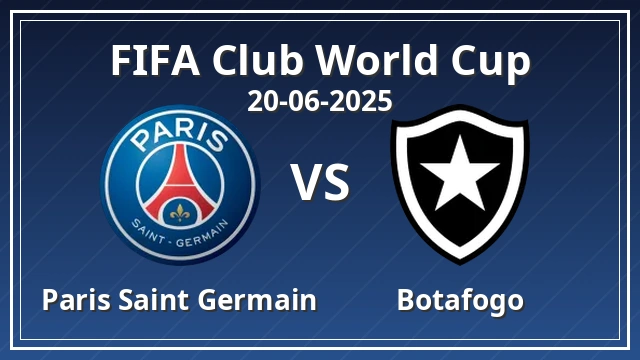 Thumbnail for Paris Saint Germain vs Botafogo