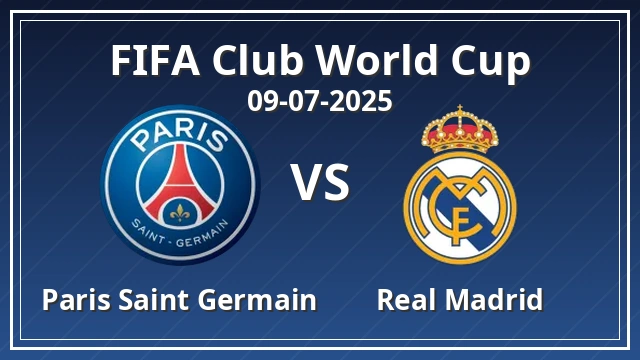 Thumbnail for Paris Saint Germain vs Real Madrid
