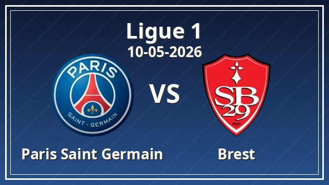 Thumbnail for PSG vs Brest