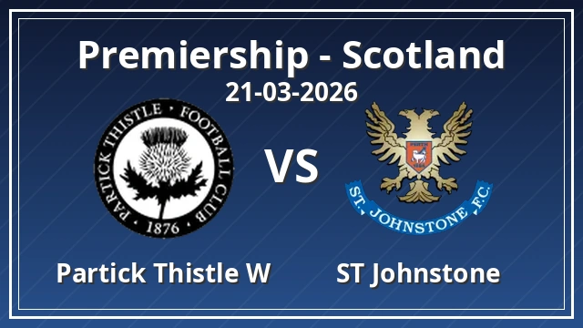 Thumbnail for Partick Thistle W vs ST Johnstone