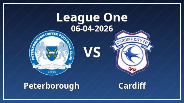 Thumbnail for Peterborough vs Cardiff