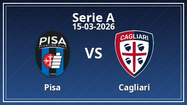 Thumbnail for Pisa vs Cagliari