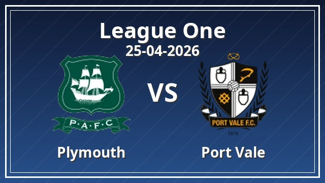 Thumbnail for Plymouth vs Port Vale