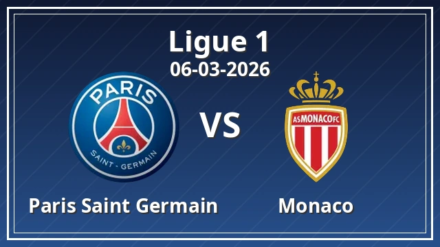 Thumbnail for Paris SG vs AS Monaco