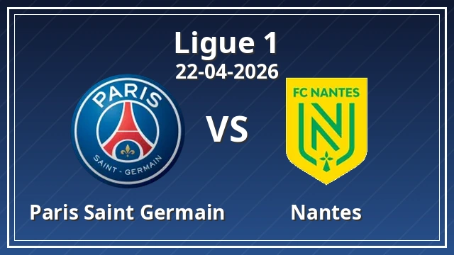 Thumbnail for Paris SG vs Nantes