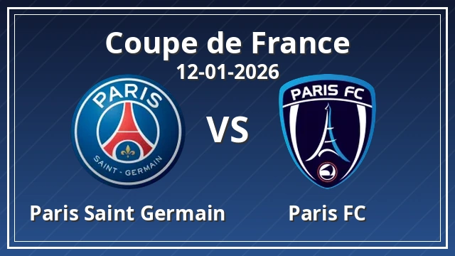 Thumbnail for Paris SG vs Paris FC