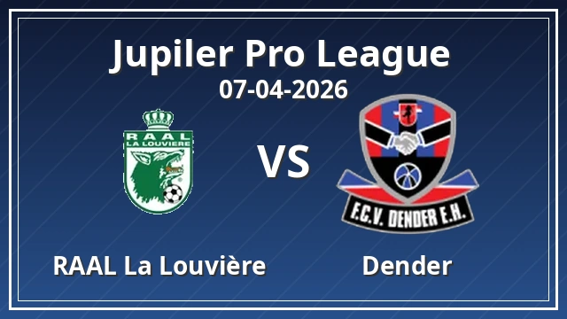 Thumbnail for RAAL La Louvière vs Dender