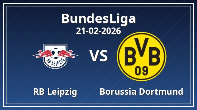 Thumbnail for RB Leipzig vs Borussia Dortmund