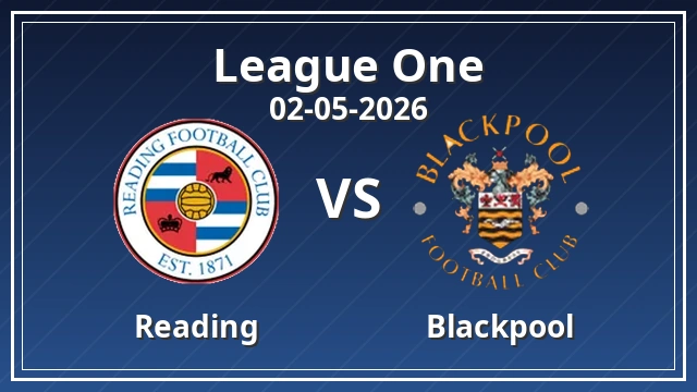 Thumbnail for Reading vs Blackpool