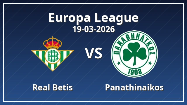 Thumbnail for Real Betis vs Panathinaikos