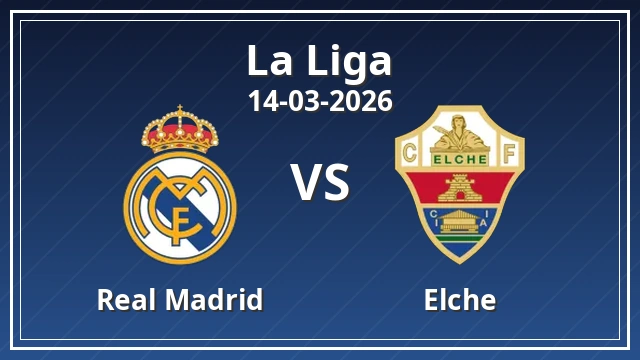 Thumbnail for Real Madrid vs Elche