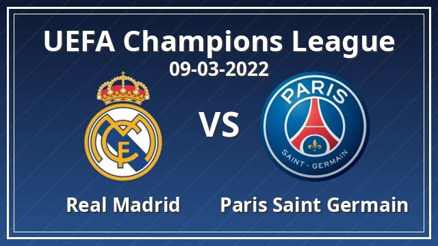 Thumbnail for Real Madrid vs Paris Saint Germain