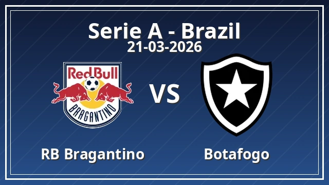 Thumbnail for Red Bull Bragantino - Botafogo