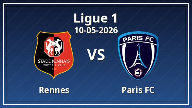 Thumbnail for Rennes vs Paris FC