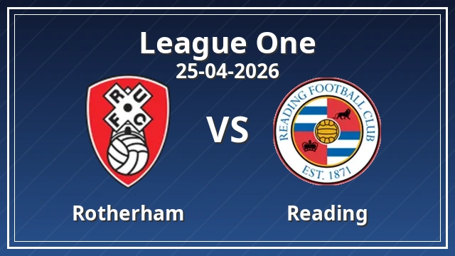 Thumbnail for Rotherham vs Reading