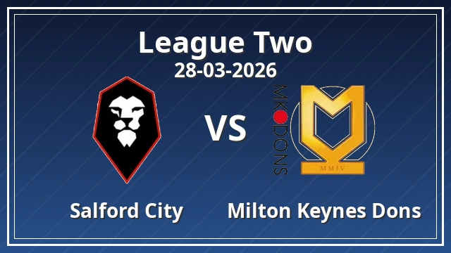 Thumbnail for salford city - mk dons