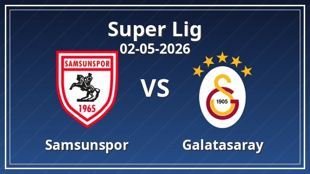 Thumbnail for Samsunspor - Galatasaray