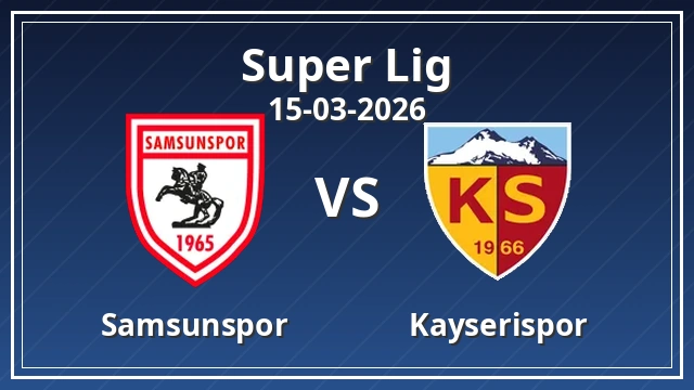 Thumbnail for Samsunspor - Kayserispor