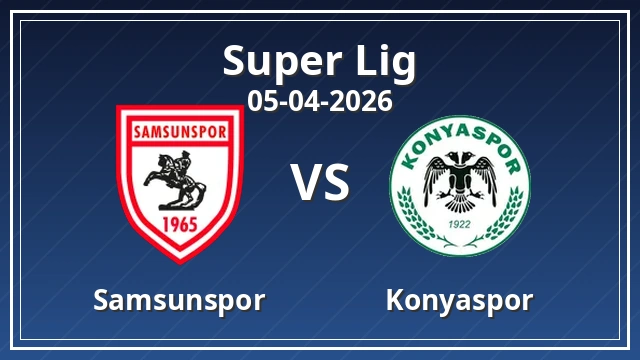 Thumbnail for Samsunspor - Konyaspor