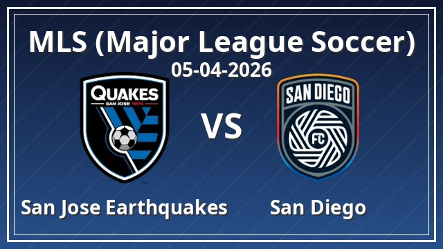 Thumbnail for San Jose Earthquakes - San Diego FC