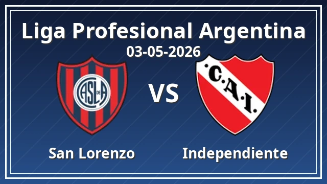 Thumbnail for San Lorenzo - Independiente