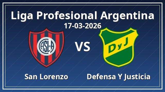 Thumbnail for San Lorenzo vs Defensa Y Justicia