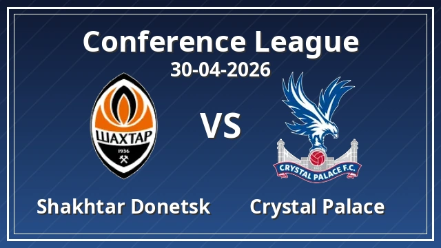 Thumbnail for Shakhtar Donetsk vs Crystal Palace