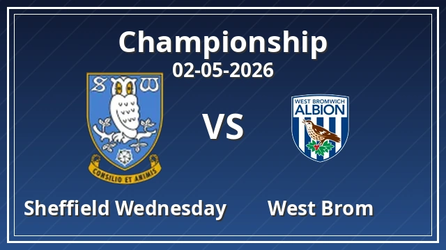 Thumbnail for Sheffield Wednesday vs West Brom