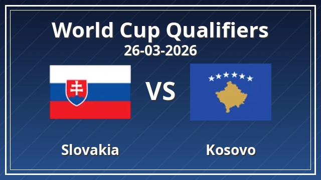 Thumbnail for Slovakia vs Kosovo