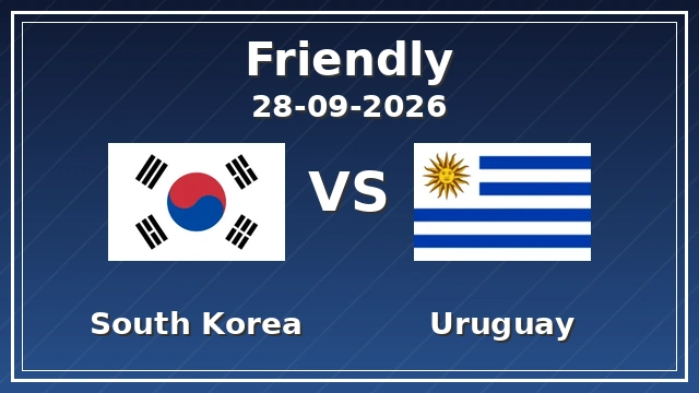 South Korea vs Uruguay