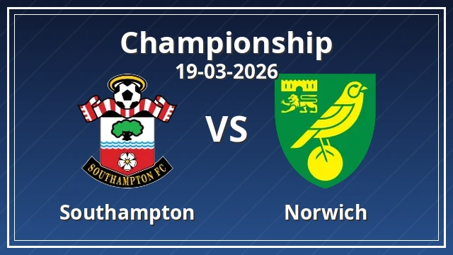 Thumbnail for Southampton vs Norwich