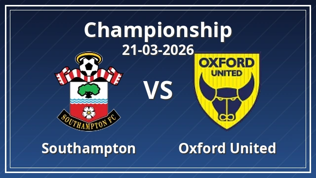Thumbnail for Southampton vs Oxford United