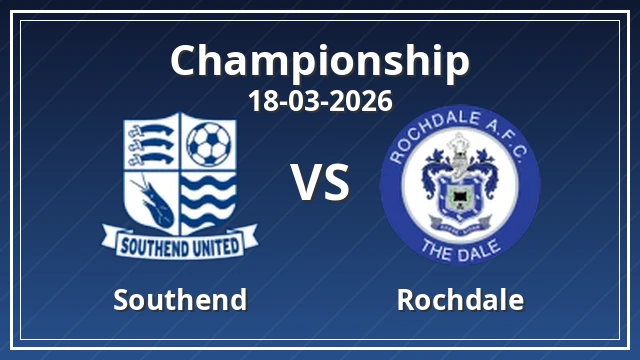 Thumbnail for Southend vs Rochdale