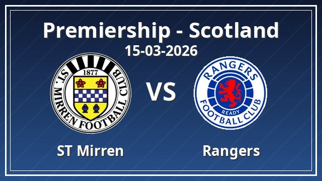 Thumbnail for ST Mirren vs Rangers