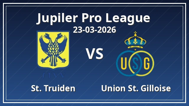Thumbnail for St. Truiden vs Union St. Gilloise