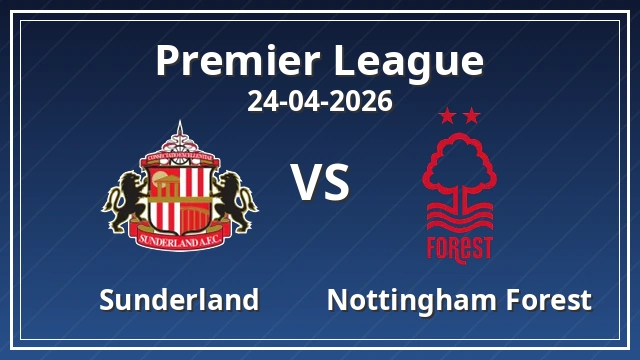 Thumbnail for Sunderland vs Nottingham Forest