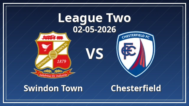 Thumbnail for Swindon Town vs Chesterfield