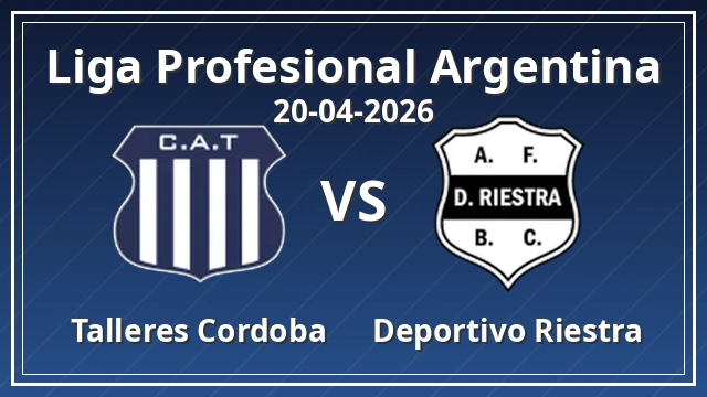 Thumbnail for Talleres de Cordoba - Deportivo Riestra