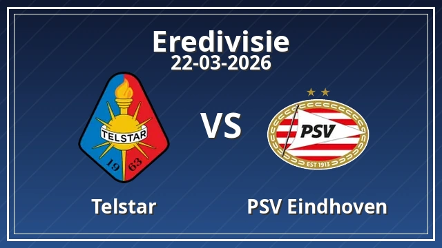 Thumbnail for Telstar vs PSV Eindhoven