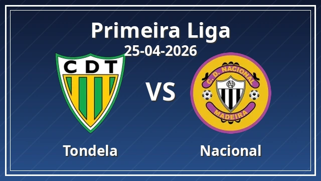 Thumbnail for Tondela vs Nacional