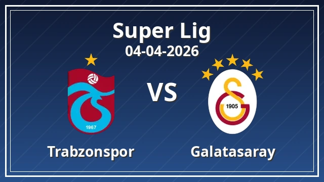 Thumbnail for Trabzonspor vs Galatasaray