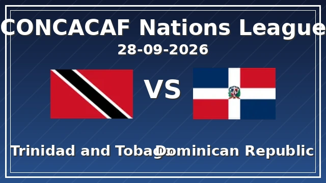 Trinidad and Tobago vs Dominican Republic