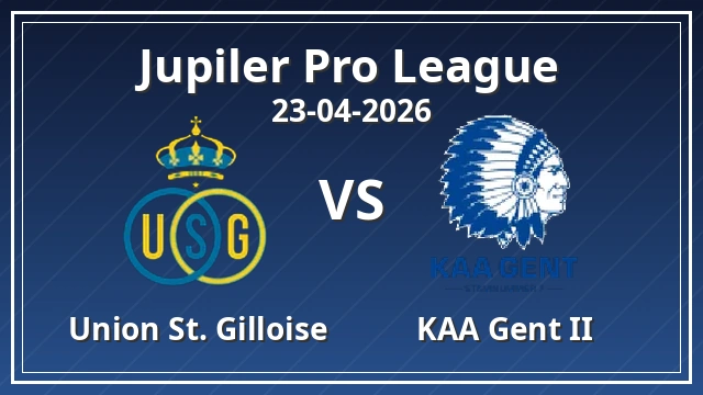 Thumbnail for Union St. Gilloise vs KAA Gent II