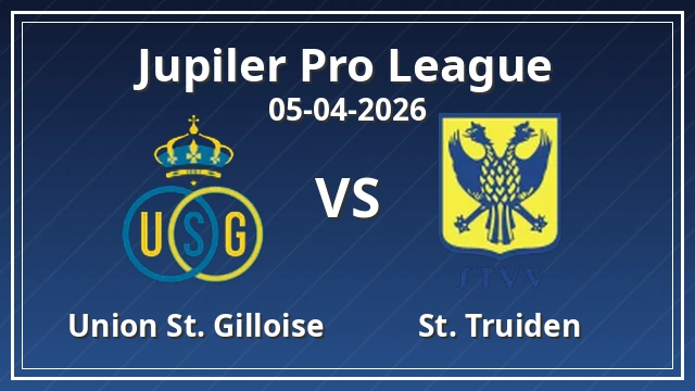 Thumbnail for Union St. Gilloise vs St. Truiden