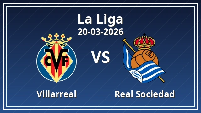 Thumbnail for Villarreal vs Real Sociedad