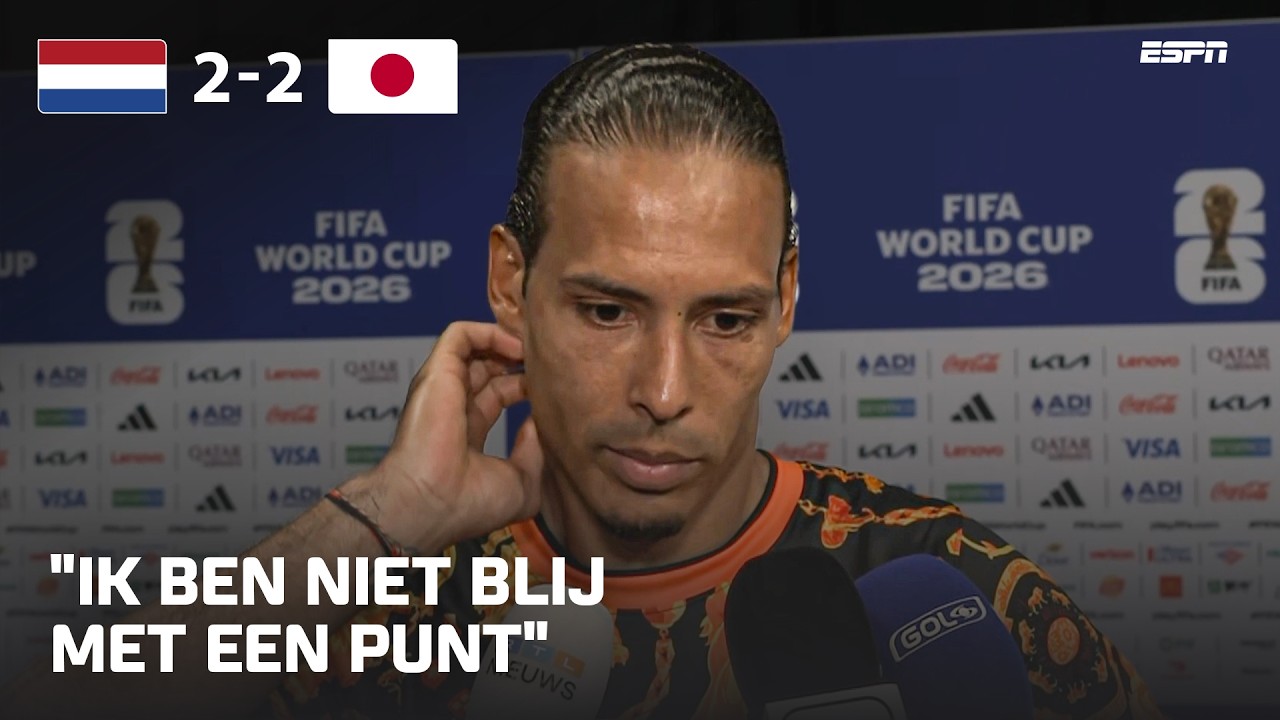 Virgil van Dijk Not Happy: 'The First Goal Should Have Been Avoided ...